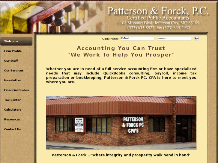 www.pattersonandforck.com