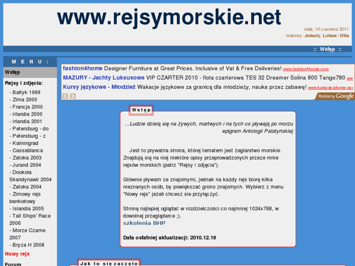 www.rejsymorskie.net