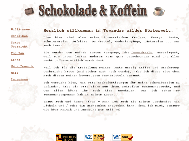 www.schokoladeundkoffein.de