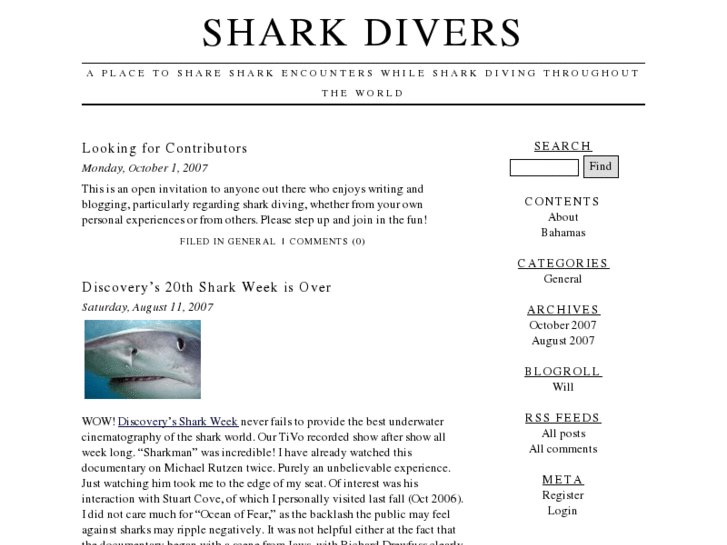 www.sharkdivers.org