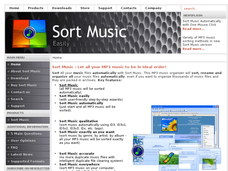 www.sort-music.com