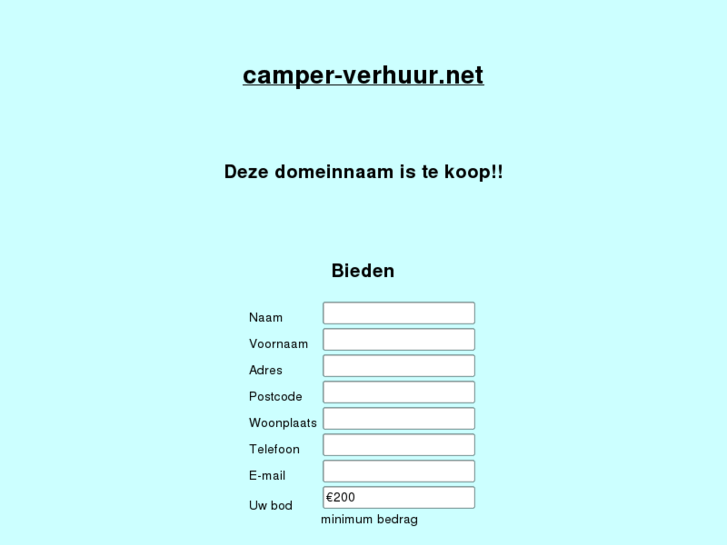 www.camper-verhuur.net