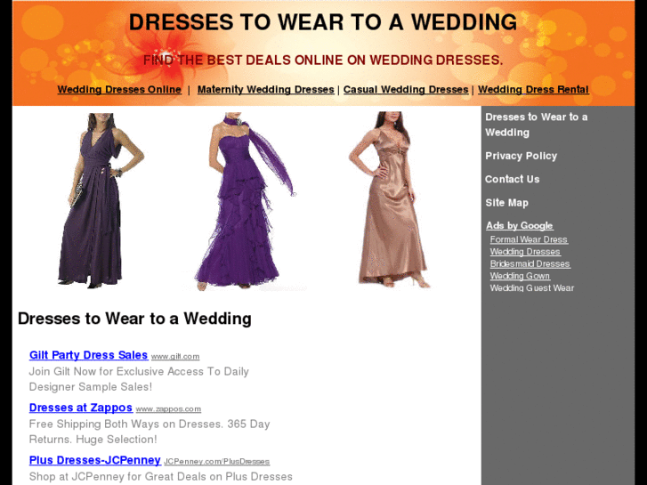 www.dressestoweartoawedding.net