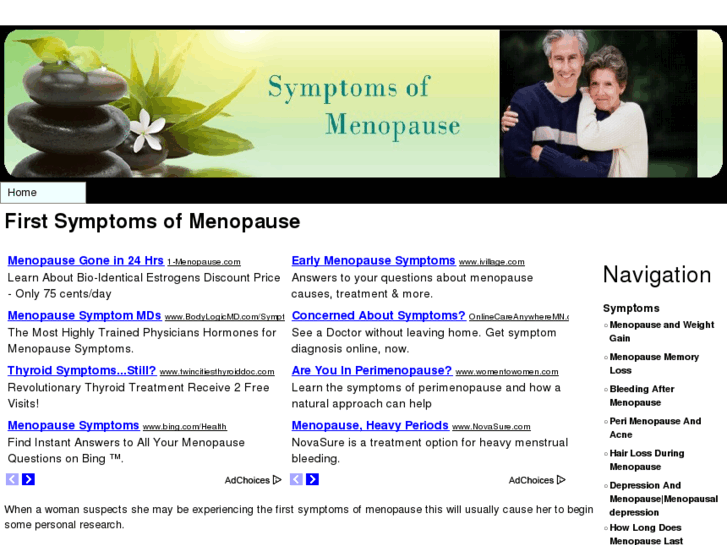 www.firstsymptomsofmenopause.com