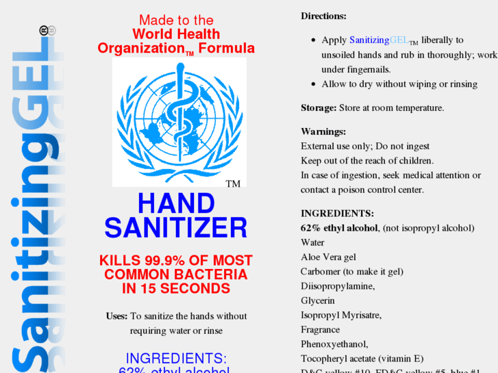 www.handsanatizinggel.com