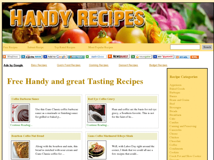 www.handyrecipes.com