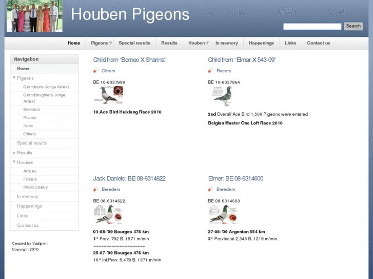 www.houbenpigeons.com