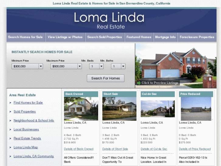 www.lomalinda-realestate.com