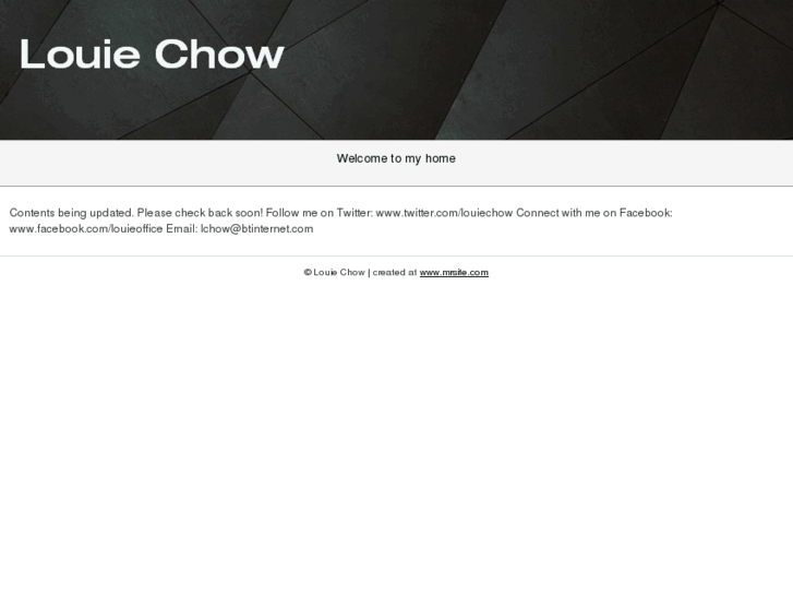 www.louiechow.com