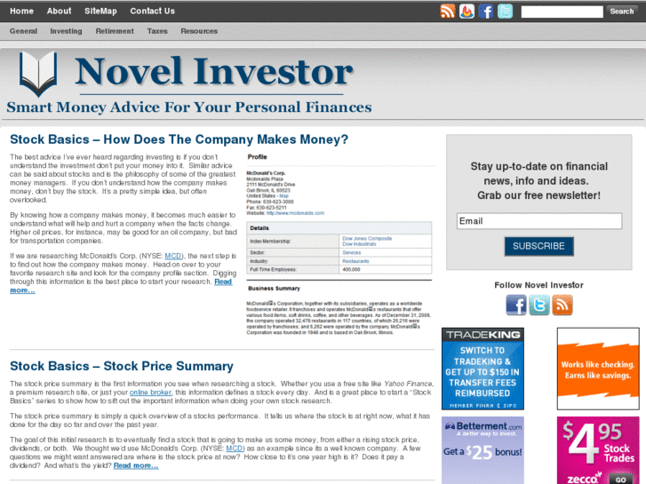 www.novelinvestor.com