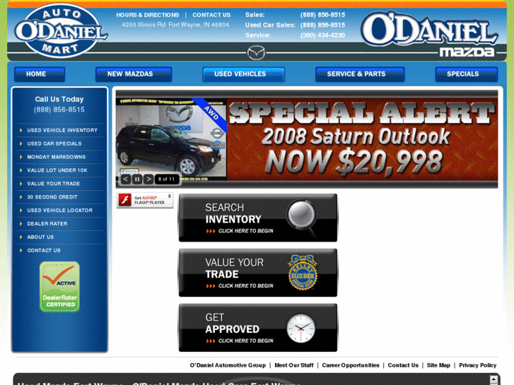 www.odanielmazdausedcars.com