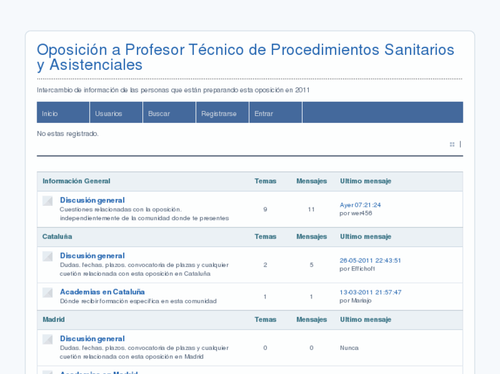 www.oposicionprocedimientossanitarios.info