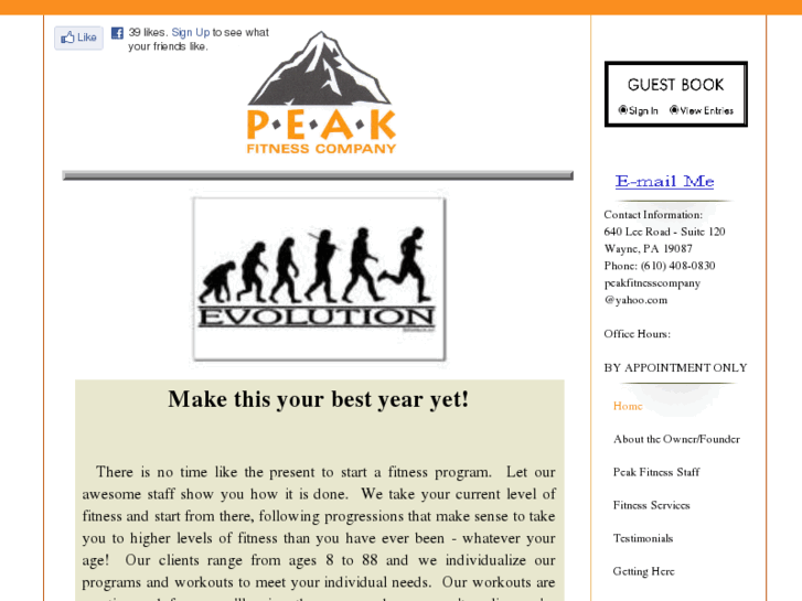 www.peakfitnesscompany.com