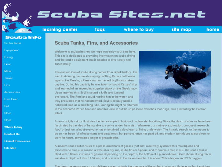 www.scubasites.net