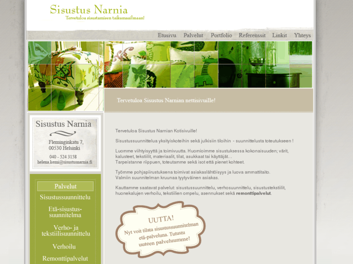 www.sisustusnarnia.fi