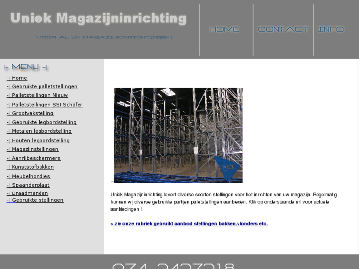 www.uniekmagazijninrichting.mobi