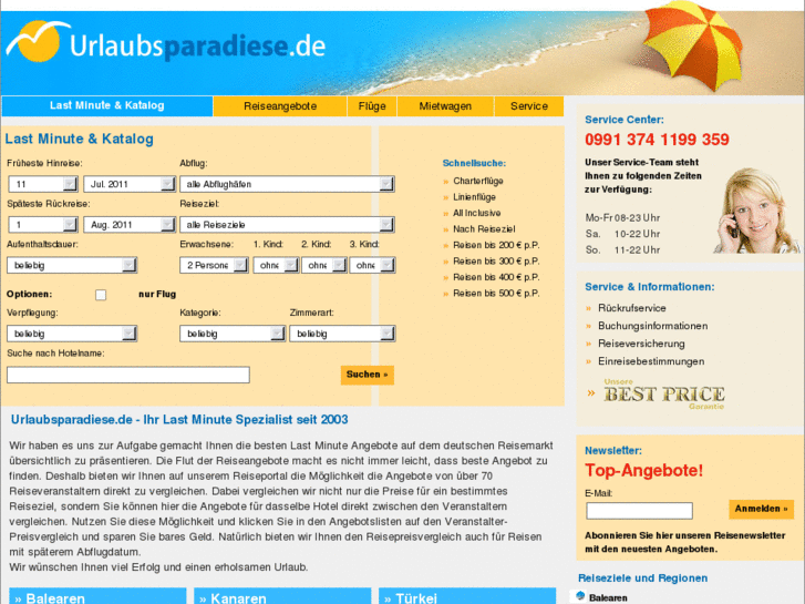 www.urlaubsparadiese.biz