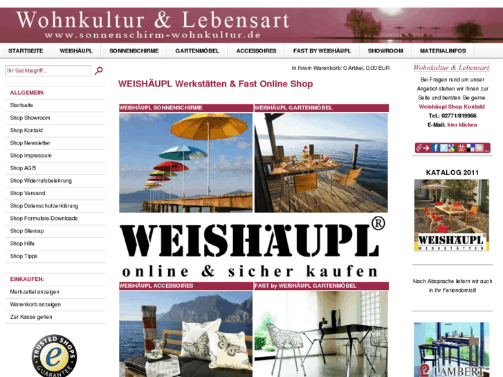 www.weishaeupl-wohnkultur.de