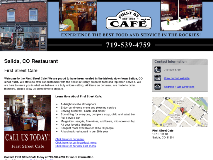 www.1ststreetcafe.com