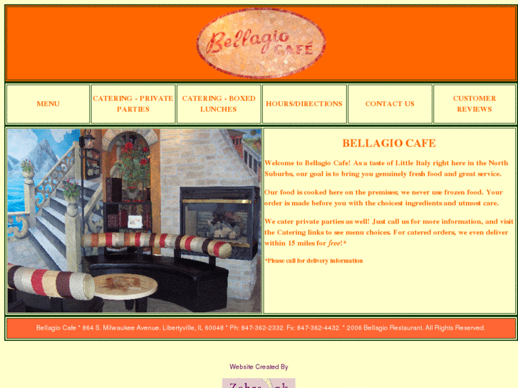 www.bellagiocafe.net