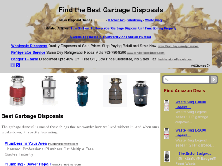 www.bestgarbagedisposals.com