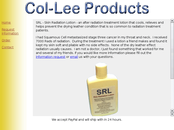 www.col-leeproducts.com