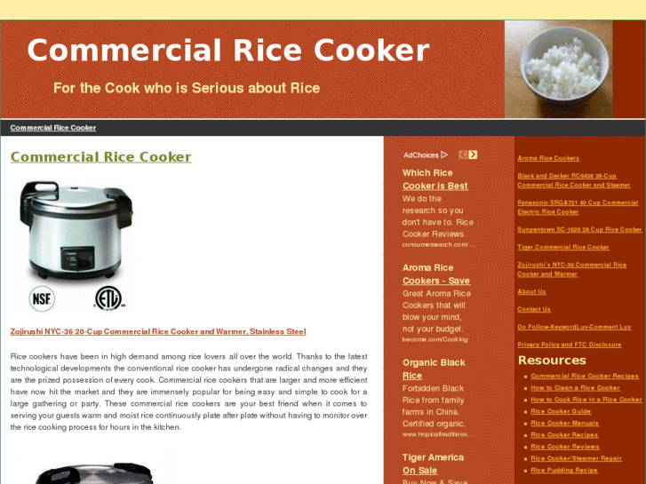 www.commercialricecooker.org