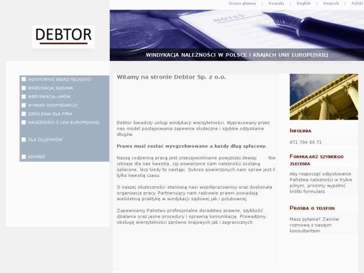 www.debtor.pl