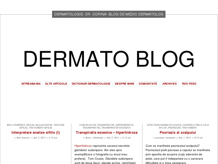 www.dermato-venerologie.ro