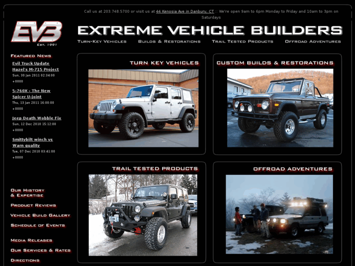 www.extremevehiclebuilders.com