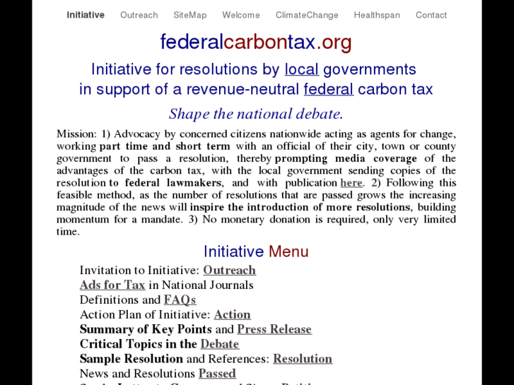 www.federalcarbontax.com