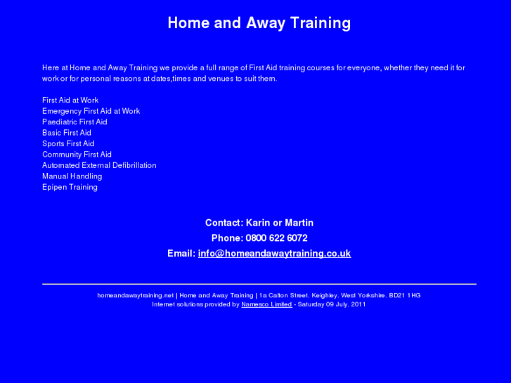 www.homeandawaytraining.net