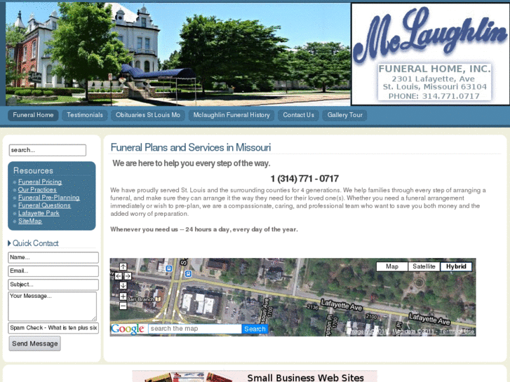 www.mclaughlinfunerals.com