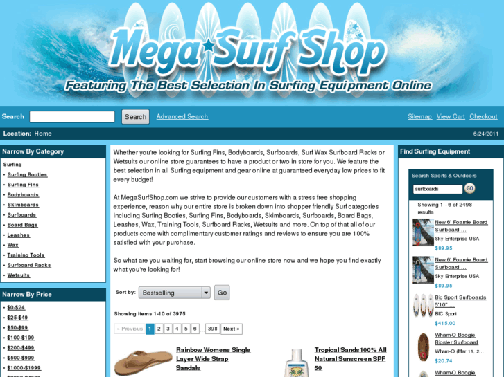 www.megasurfshop.com