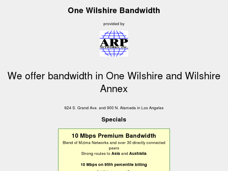 www.onewilshirebandwidth.com