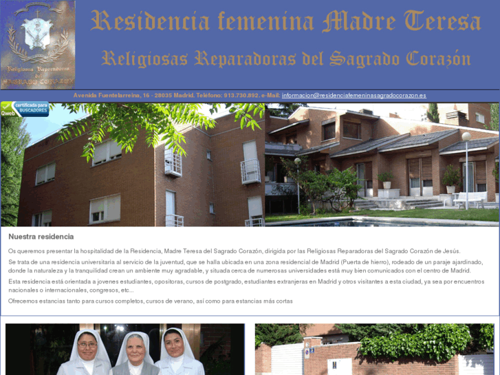 www.residenciafemeninasagradocorazon.es