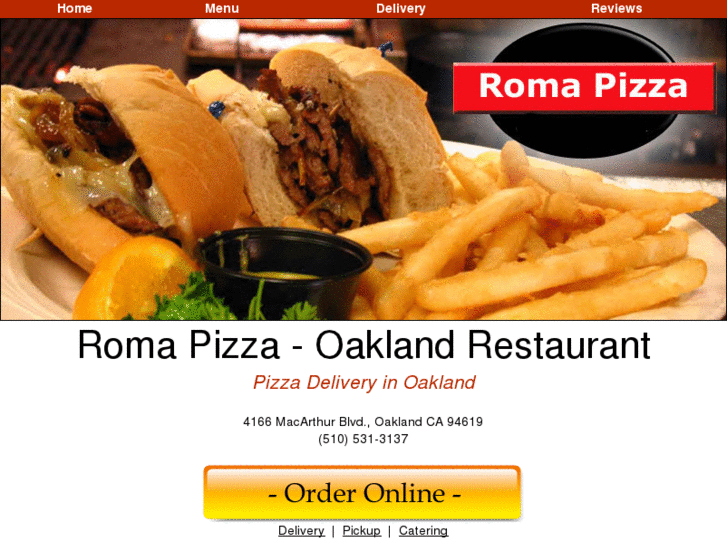 www.romapizzaoakland.com