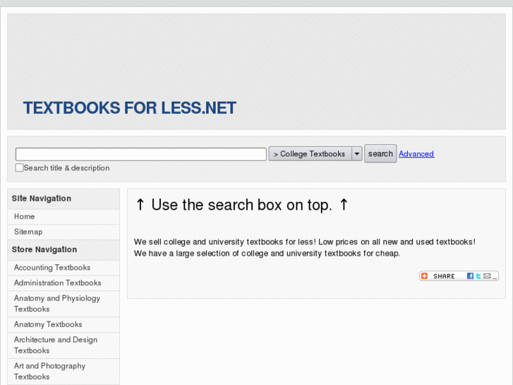 www.textbooksforless.net