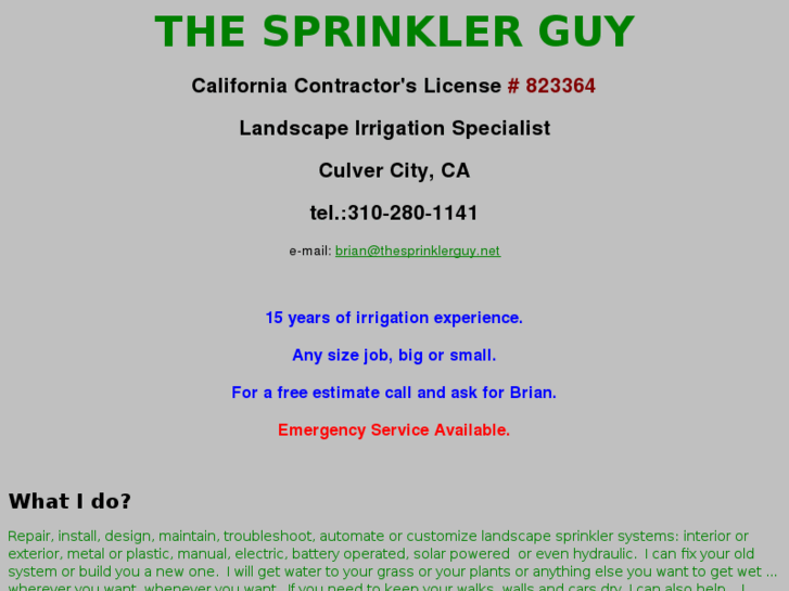 www.thesprinklerguy.net