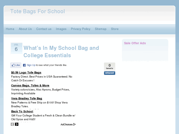 www.totebagsforschool.org