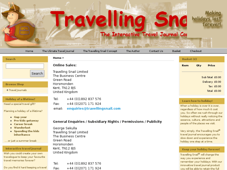 www.travelingsnail.com