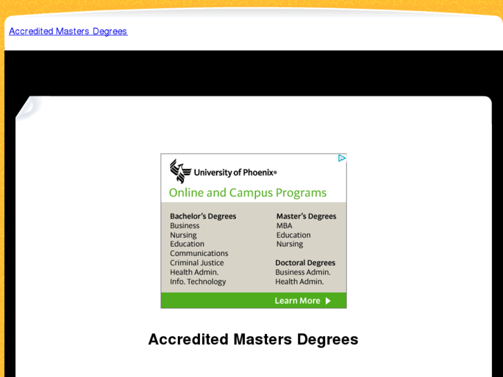 www.accreditedmastersdegrees.com