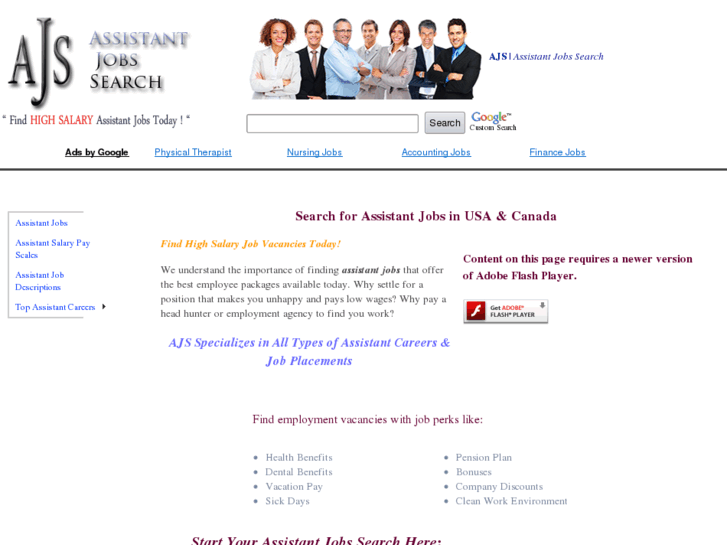 www.assistantjobssearch.com