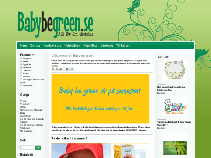 www.babybegreen.se