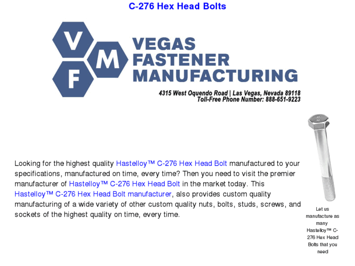 www.c-276hexheadbolt.com