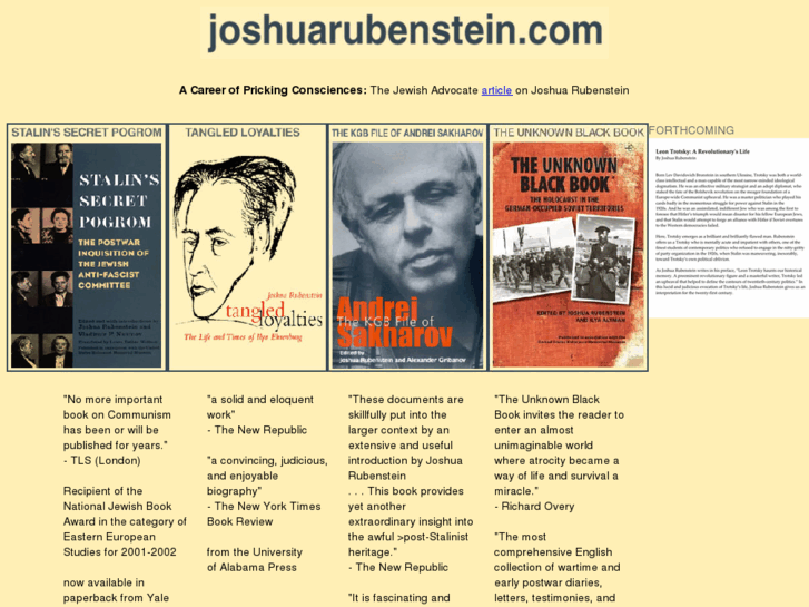 www.joshuarubenstein.com