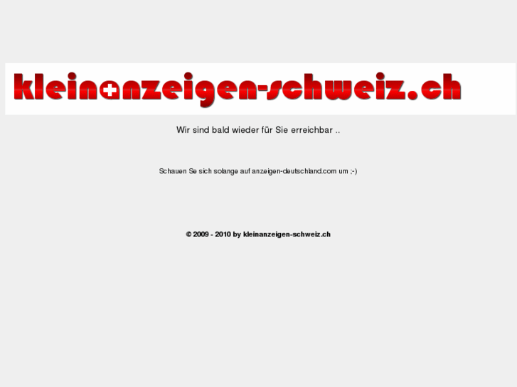 www.kleinanzeigen-schweiz.ch