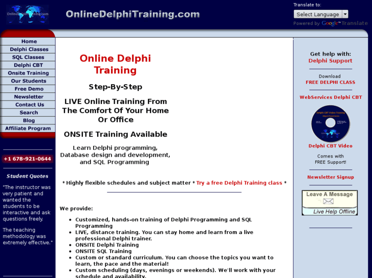 www.onlinedelphitraining.com