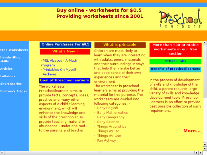 www.preschoollearners.com