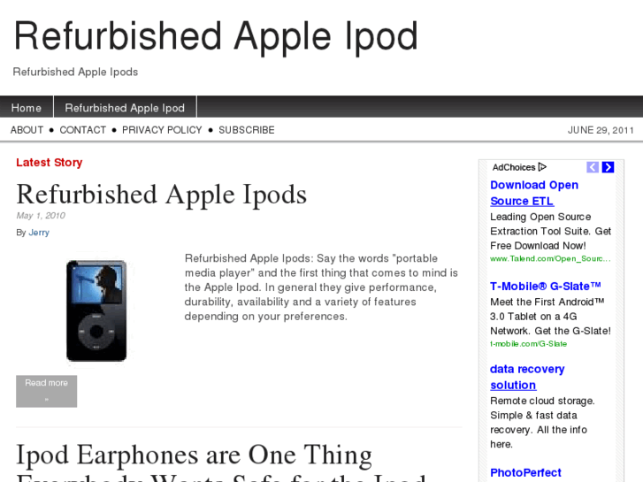 www.refurbishedappleipod.com